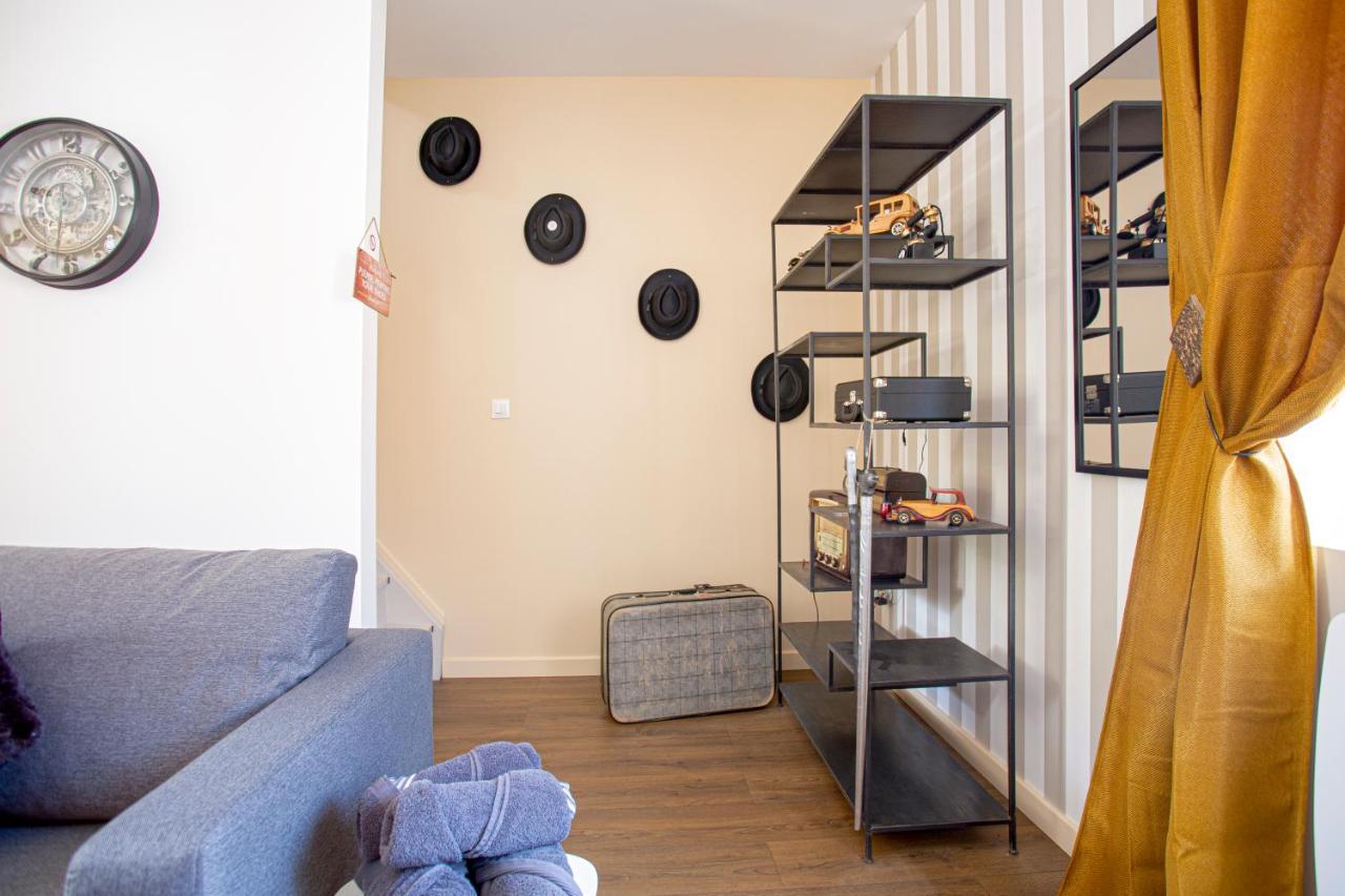 Ideal Pro & Couple - 2 Logements Theme Boho Chic Rdc & Dandy 1Er Etage - Quartier Calme - Jardin - Wifi Hd - Smart Tv - Parking Gratuit - Proche Centre & Transports - Ask Home 발랑시엔 외부 사진