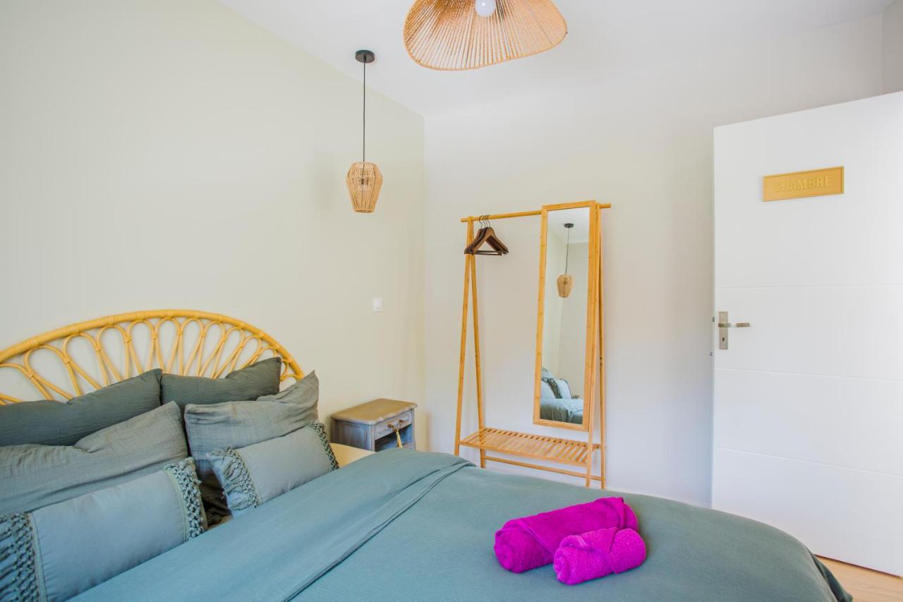 Ideal Pro & Couple - 2 Logements Theme Boho Chic Rdc & Dandy 1Er Etage - Quartier Calme - Jardin - Wifi Hd - Smart Tv - Parking Gratuit - Proche Centre & Transports - Ask Home 발랑시엔 외부 사진